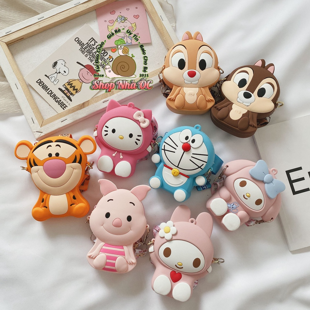 Túi Teo Chéo Hình Hoạt Hình Dễ Thương Cho Bé Gái Và Các Bạn Nữ Tuổi Teen