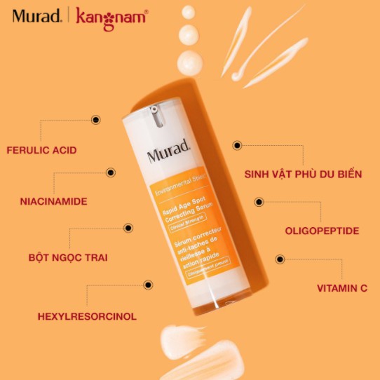 MUA Tinh Chất Serum Giảm Nám 7 Ngày Murad 30ml TẶNG NGAY Bộ 3 Sét Nám Murad