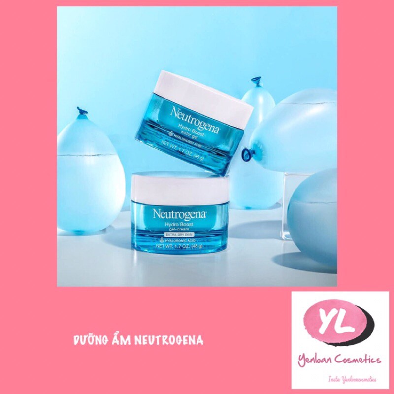 [Bill Authentic] Kem dưỡng ẩm Neutrogena Hydro Boost - 50ml (Water/Aqua Gel & Gel cream)