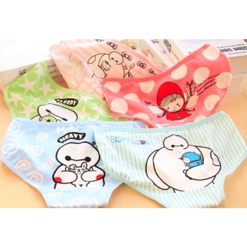 Quần lót nữ hoạt hình  họa tiết đáng yêu | BigBuy360 - bigbuy360.vn