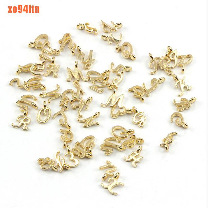 Bộ 26 Mặt Dây Chuyền Hình Chữ Cái Từ A-Z