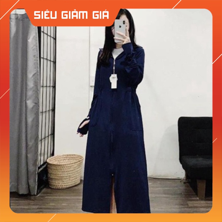 [ Áo Choàng Chống Nắng Vải Thông Hơi Kim Cương V968 - Thiết Kế Có Khóa Túi Tiện Ích - Chất Vải Chống Tia UV Cực Tổt ]