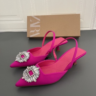Spring New style Zara Pointed toe high heels