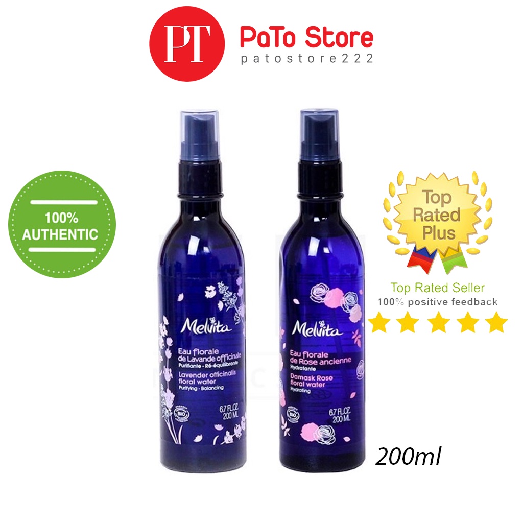 Nước Hoa Hồng Melvita Eau Florale 200ml