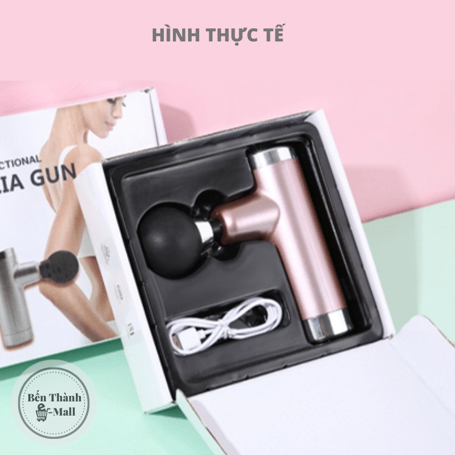 ✈️ [Freeship] Máy massage cầm tay Fascia Gun phiên bản mini [Massage rung đa tần số]