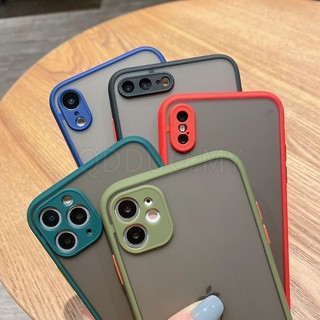 Ốp Điện Thoại Silicon Mềm Siêu Mỏng Nhiều Màu Cho iPhone 11 11 pro 11 pro Max X XS XR XS Max 7 8 7Plus 8Plus 6 6S 6Plus 6SPlus SE 11 pro 11 Ốp Điện Thoại Trong Suốt Cho Iphone Xs max