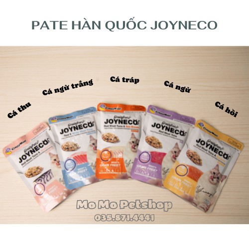 [Quận 8][Mỡ Mỡ Petshop] Pate Nhật siêu ngon bổ rẻ cho Mèo - Pate Joyneco 60g