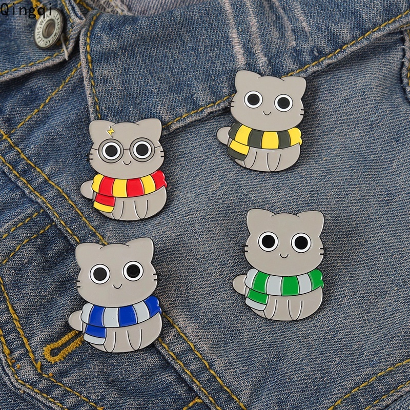 Trâm cài áo Miss Zoe hình mèo hoạt hình dễ thương