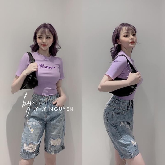 Áo crop thêu phuongtrang