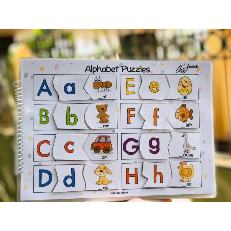 HỌC LIỆU ĐỒ CHƠI BẬN RỘN CÙNG BẢNG CHỮ CÁI