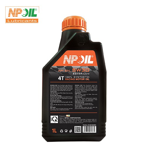 Dầu Nhớt Xe Máy RODON 300 5W30/5W40 API SN + Mua 2 tặng phễu rót nhớt - NPOIL