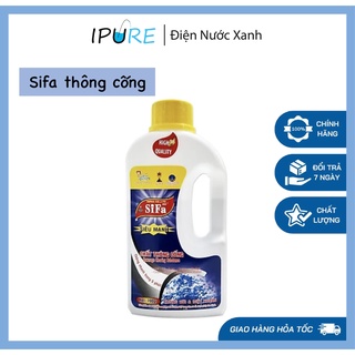 Dung dịch thông cống sifa siêu mạnh 3-5 phút nước thông cống nghẹt, đồ thông lavabo tắc nghẽn - dnx ipure