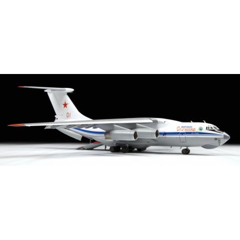 Mô hình quân sự Máy bay vận tải Ilyushin Il-76MD tỉ lệ 1/144 Zvezda