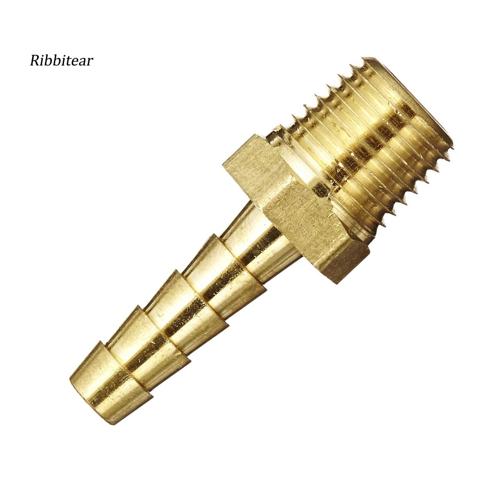 Đầu Nối Ống Nước 1 / 4 inch Barb Sang 1 / 4 inch NPT Bằng Đồng Thau Chuyên Dụng