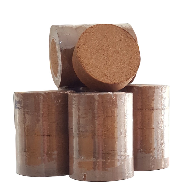 Bánh Xơ Dừa BatriVina Dạng Nén Trồng Rau Mầm, Rau Củ, Quả Sạch (450 gam) - BTX-003