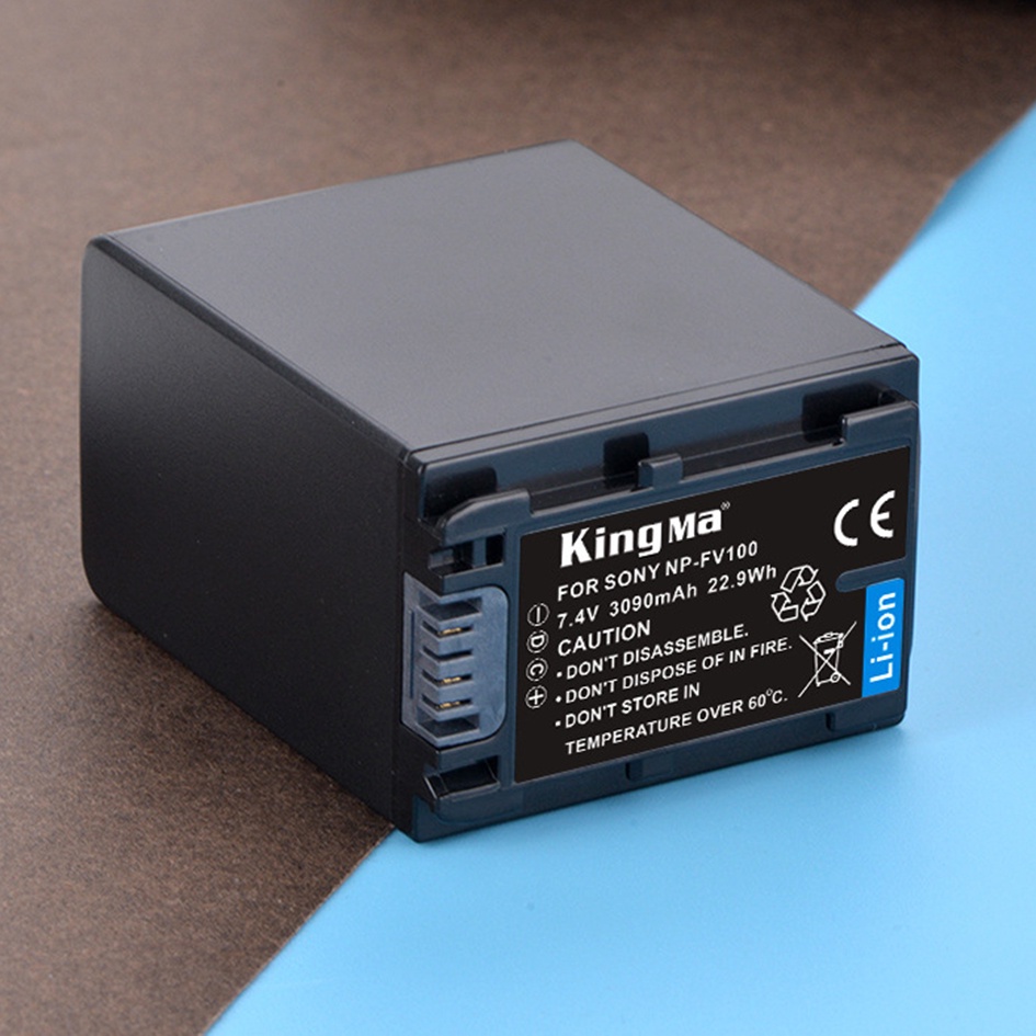 Pin sony NP-FV100 Kingma cho máy quay sony