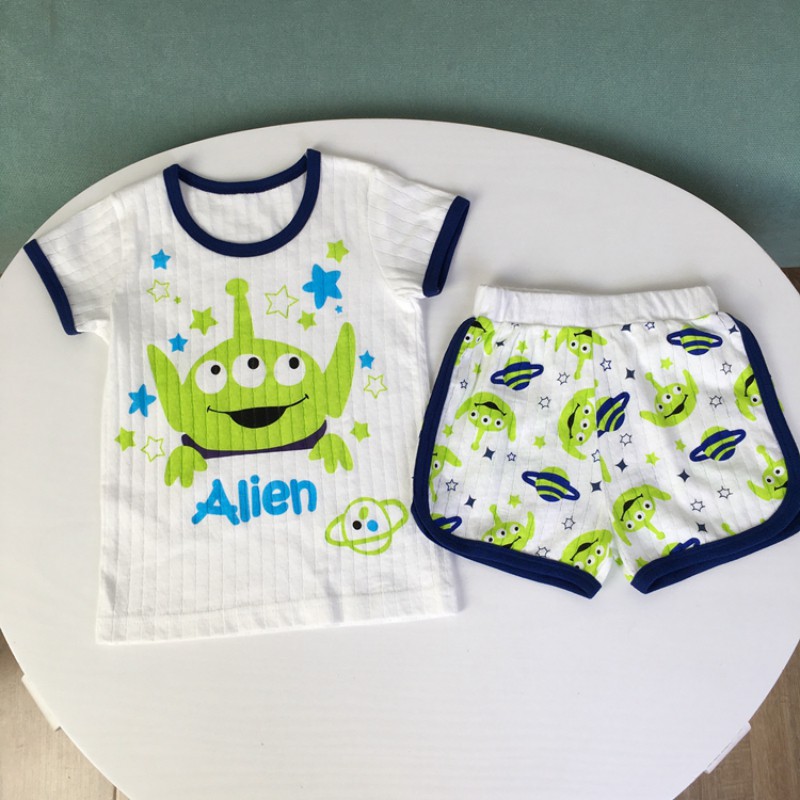 Set Áo Thun Tay Ngắn &amp; Quần Short Cho Bé Gái