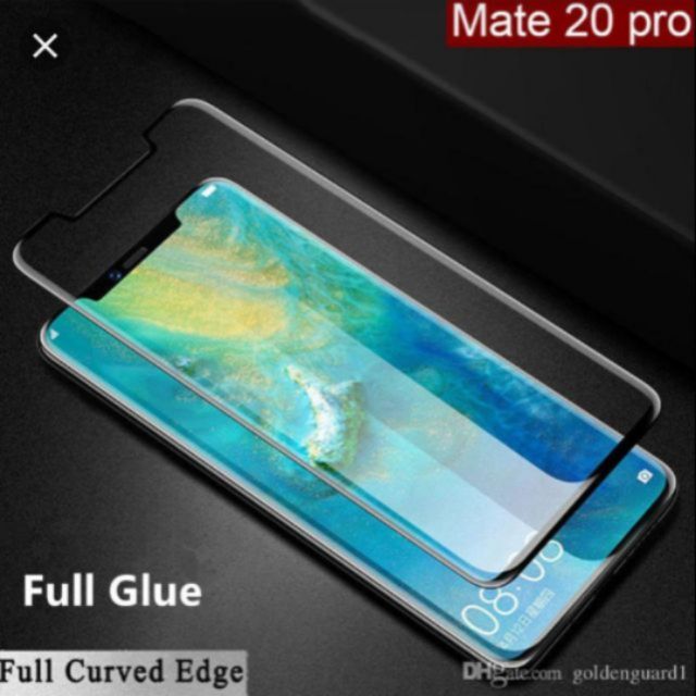 Kính cường lực 4D cong Huawei Mate 20 Pro full cong ôm sát màn hình