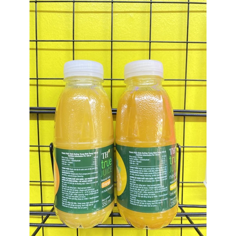 Nước ép trái cây tự nhiên TH true JUICE chai 350ml