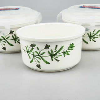 BỘ 3 HỘP SỨ TRÒN HAPPYCOOK HCC-03C