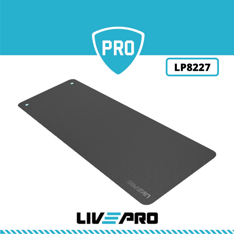 Thảm tập yoga và gym chống trượt khi tập thương hiệu Livepro mã LP8227 dài 180cm không bám mùi cơ thể dễ vệ sinh