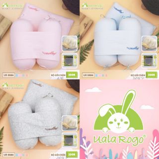 Bộ Gối Chặn Uala & Rogo – UR 8886 Xanh - Hồng - Ghi
