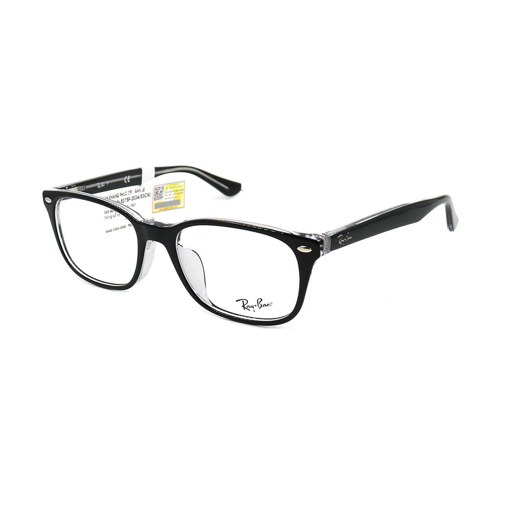RB5375F-Gọng kính thời trang Rayban chính hãng (53-18-145), thiết kế dễ đeo bảo vệ mắt