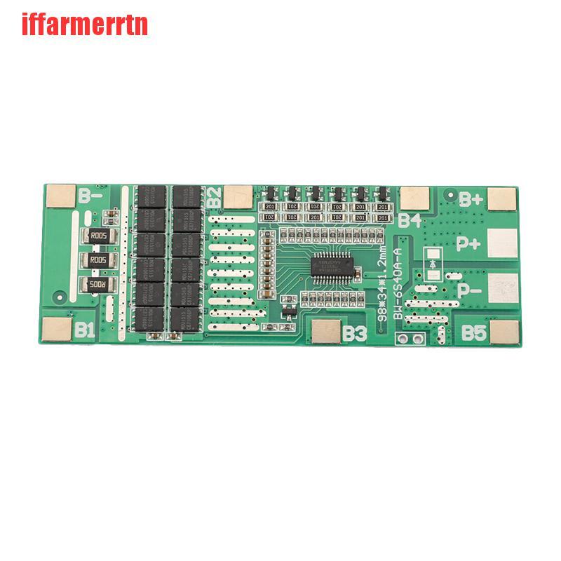 Bảng Mạch Pin Năng Lượng Mặt Trời Li-Ion Lithium 24V 6S 40A 18650