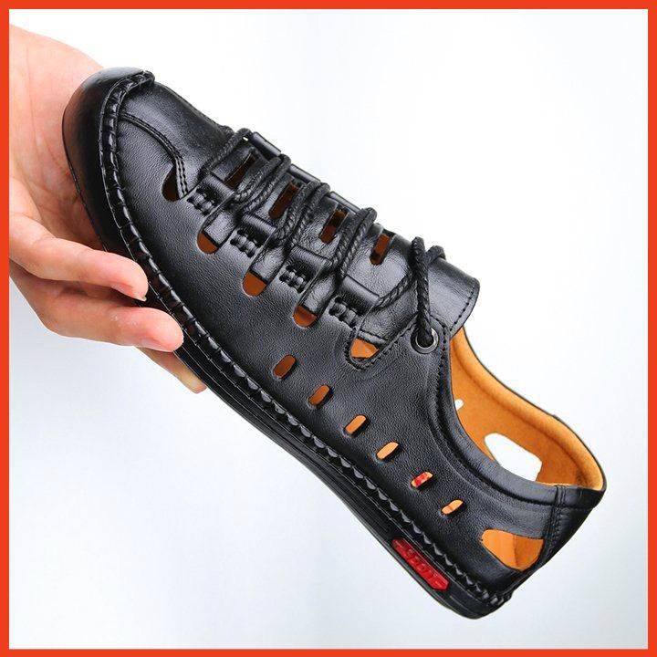Giày Lười, Giày Rọ Nam Lỗ Thoáng Đế Khâu Chất Da Mềm Cao Cấp | BigBuy360 - bigbuy360.vn