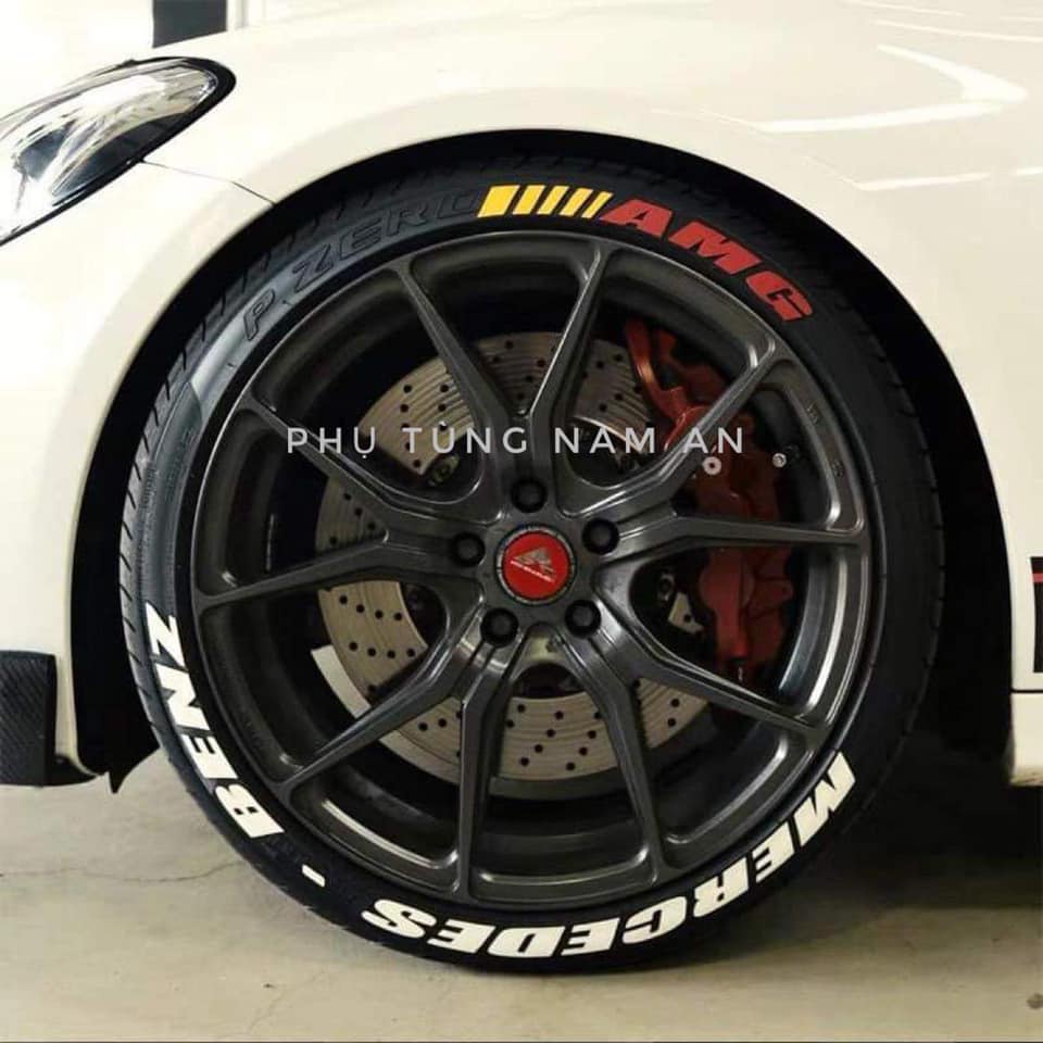 DECAL DÁN LỐP Ô TÔ PHẢN QUANG