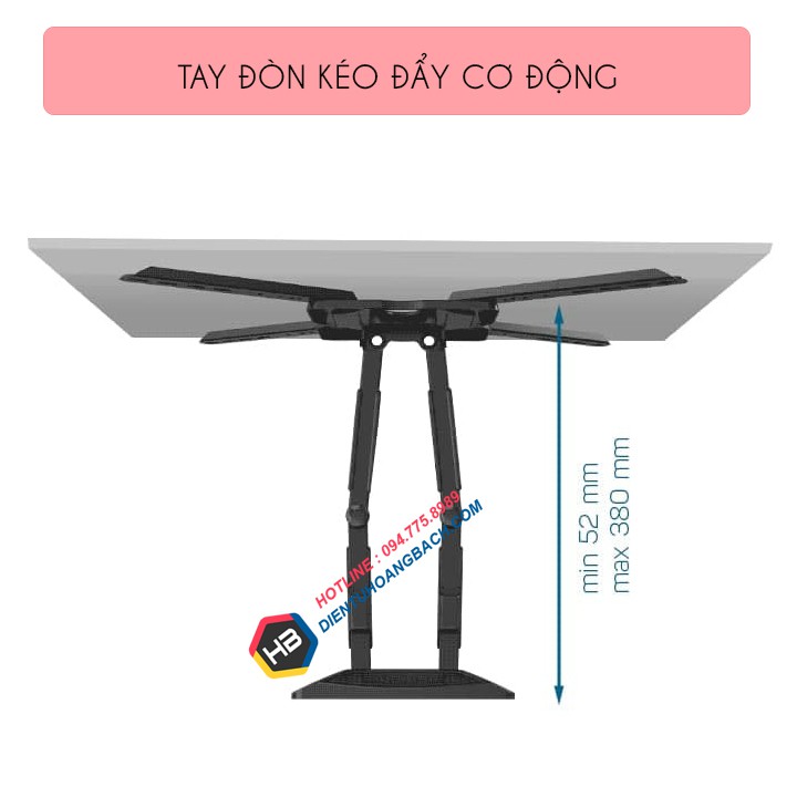 [Chính Hãng] Giá treo tivi đa năng NB P5 32 - 60 inch / 40 - 70 Inch - Giá Treo Tivi Xoay Cơ Động