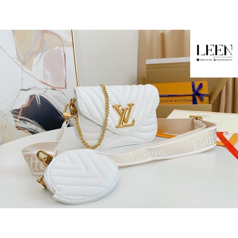 Túi Xách Cao Cấp Eo Vì Da Thật Sz:21cm