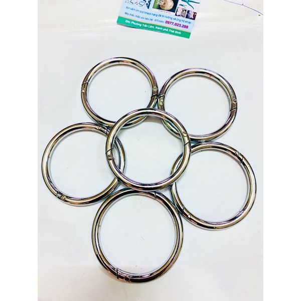 Khuyên mũi cho trâu bò chất liệu Inox 304 Siêu bền đẹp- Vòng xỏ mũi chất lượng - Hà Vân Store