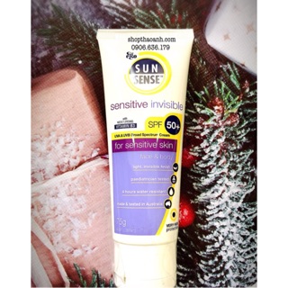 Kem chống nắng Ego Sunsense SPF 50+ cho mặt 75g