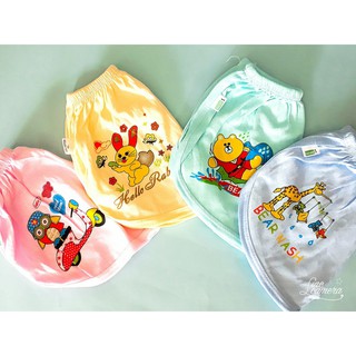 Combo 5 chiếc Quần đùi sơ sinh cotton kiểu thể thao nhiều màu dễ thương cho bé từ sơ sinh đến 11kg