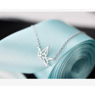Dây chuyền bạc Hạc giấy Paper Cranes