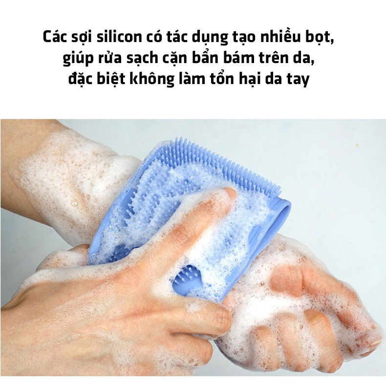 Dây đai chà lưng silicon dẻo loại 1 ( hàng có sẵn)