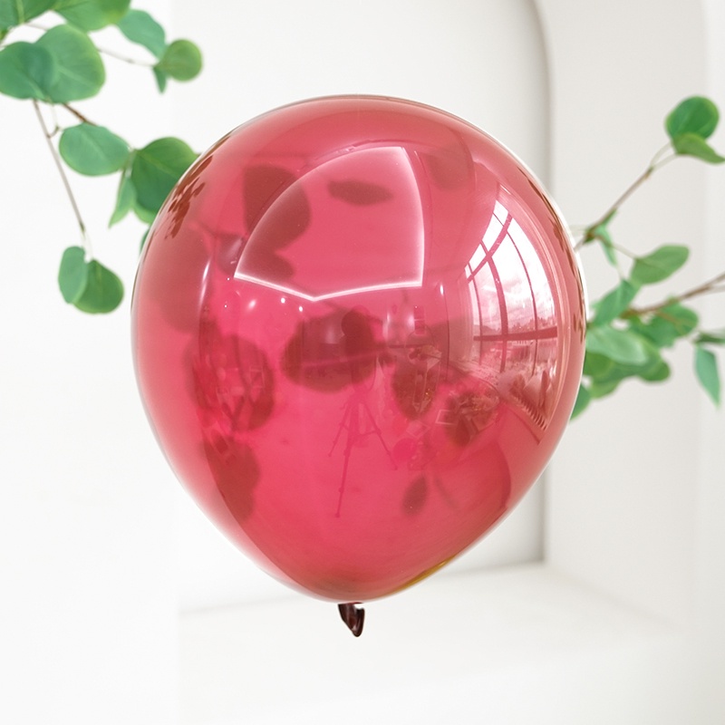 Set 20 Bong Bóng Trong Suốt 10 Inch Trang Trí Tiệc Sinh Nhật