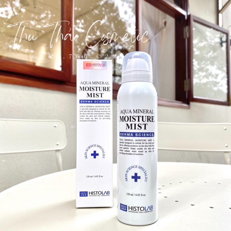 Xịt Khoáng AQUA MINERAL MOISTURE MIST HISTOLAB