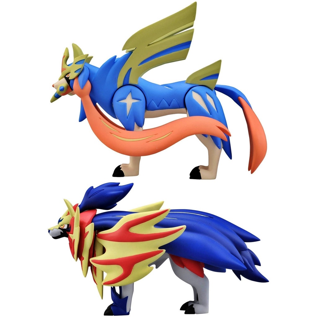 Mô hình Pokemon chính hãng Takara TOMY Moncolle Zacian & Zamazenta