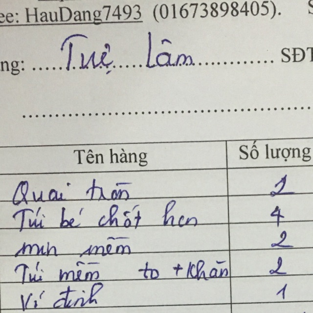 Combo túi xách nữ 