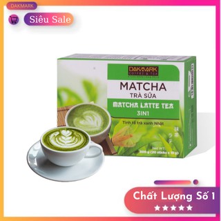 Trà sữa matcha DakMark 3in1 ( Hộp 20 gói x 15g )