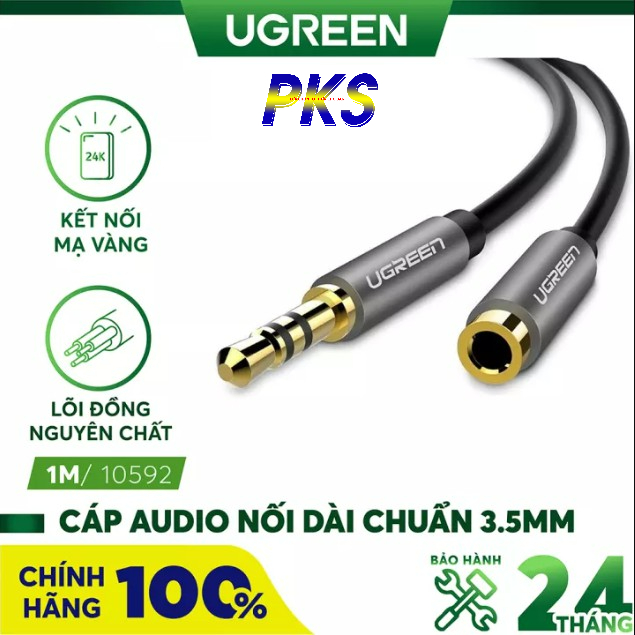 Cáp Audio 3.5mm Nối Dài 1M Ugreen 10592 - Ugreen 10592