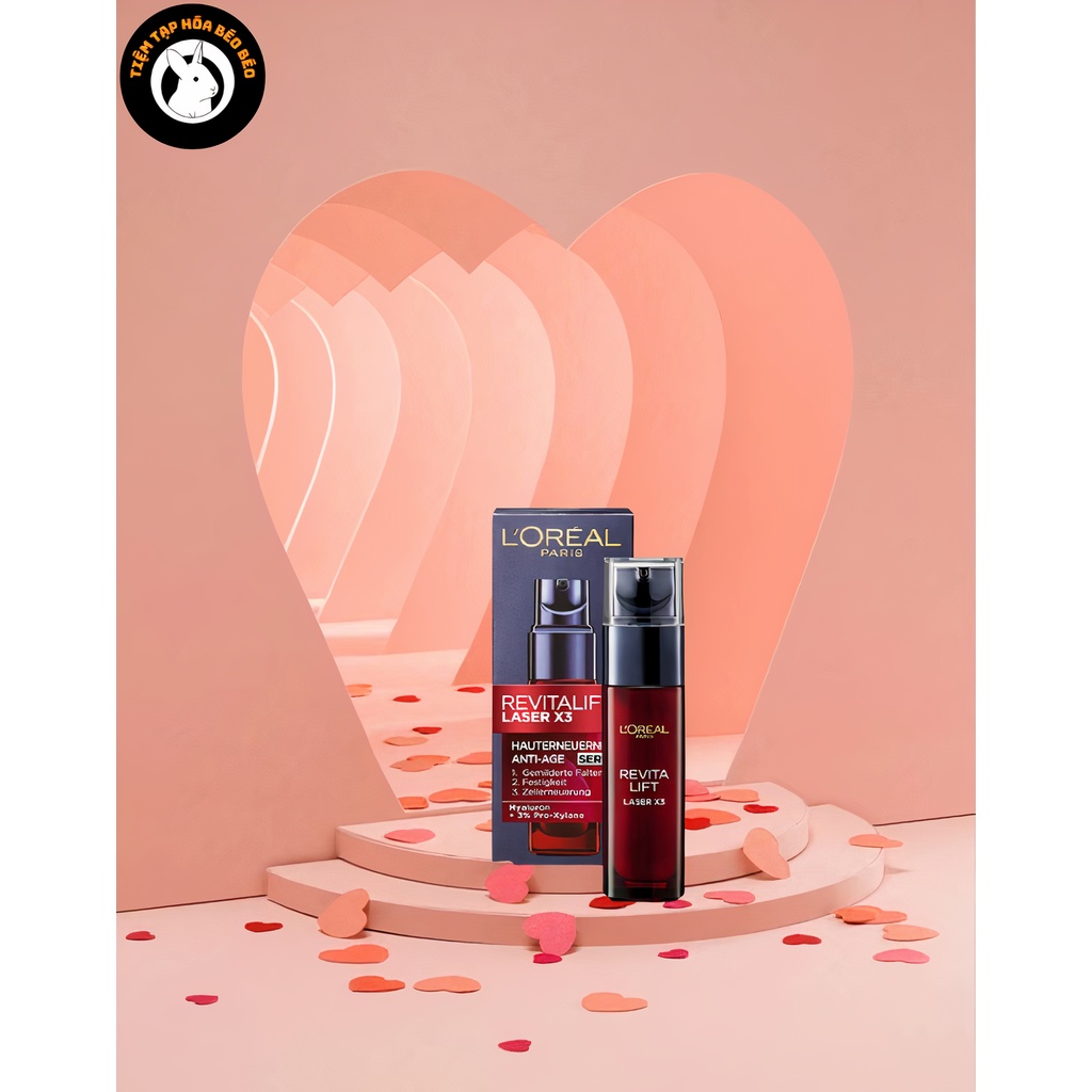 Serum chống nhăn Loreal Revitalift Laser X3 Anti-Age - Mọi loại da tuổi từ 40+