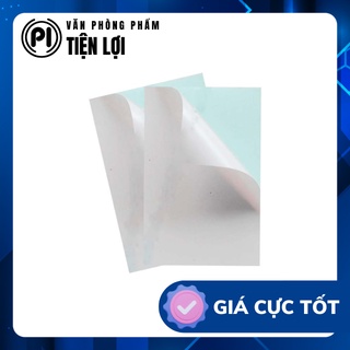 Giấy Decal A4 Đế Vàng (Xấp 100 tờ)