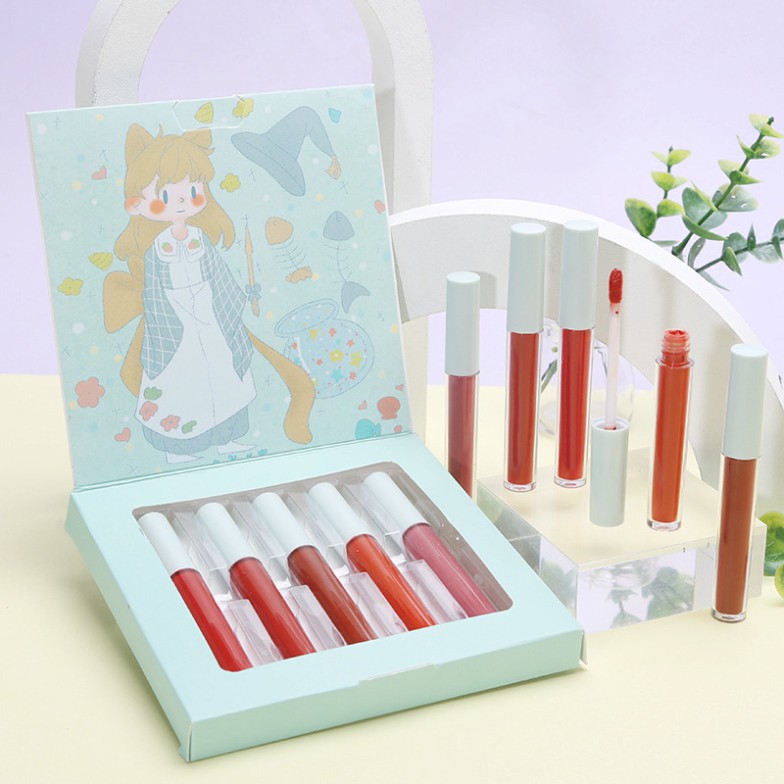 [Hàng mới về] Bộ Son Kem Lì Vongee Mịn Mượt Như Nhung Làm Trắng Môi | BigBuy360 - bigbuy360.vn