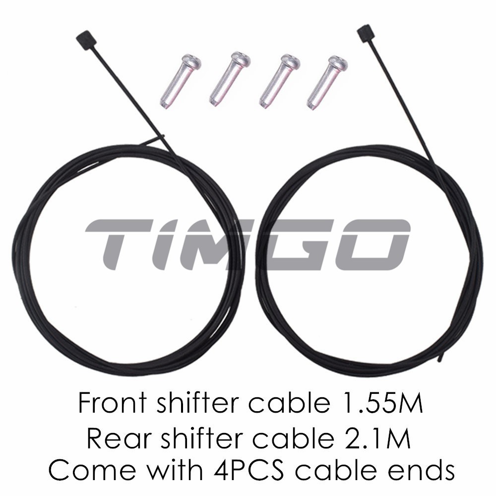 Bộ 2 Dây Phanh Trước Sau Bằng Thép Không Gỉ Cho Xe Đạp