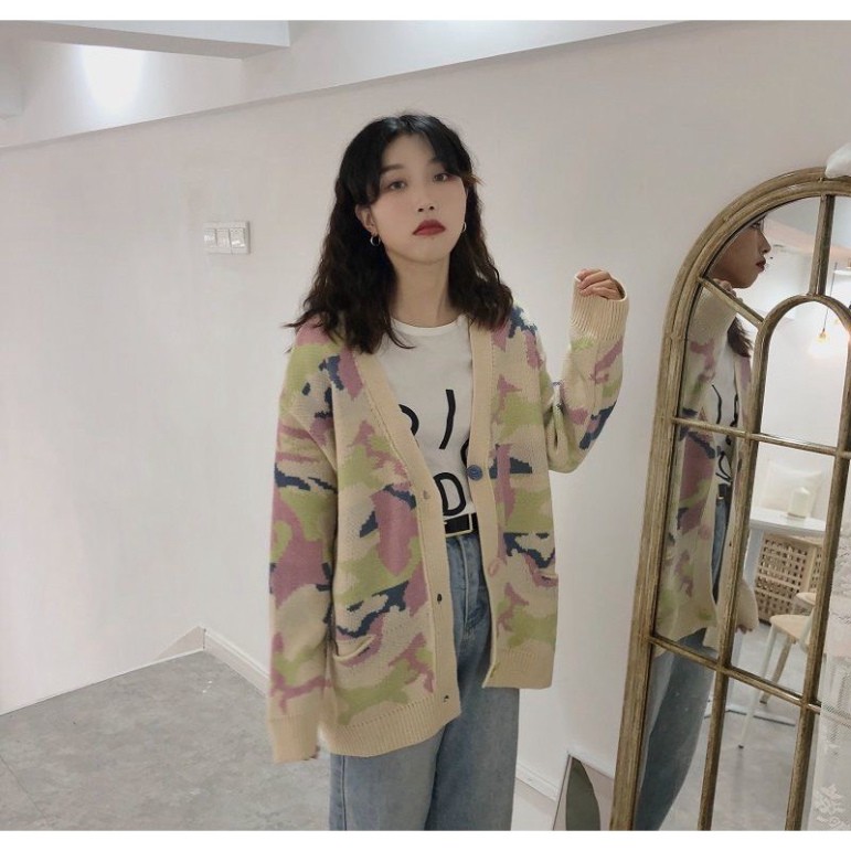 Cardigan Len Nữ Dáng Dài ELISA, Khoác Cardigan Len Ulzzang Áo Len Taobao Nữ Dáng Rộng Có Sẵn | BigBuy360 - bigbuy360.vn