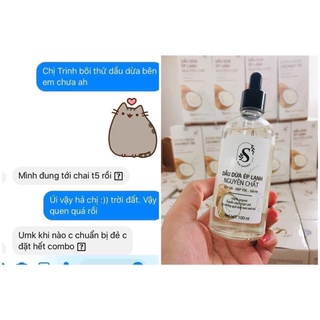 Dầu Dừa Ép Lạnh Nguyên Chất Sam Natural 100ml