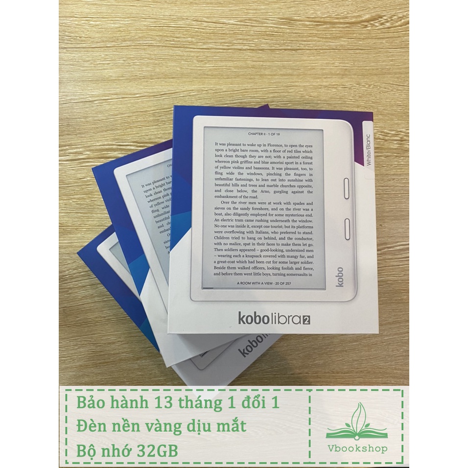 [Mã ELHAMS5 giảm 6% đơn 300K] Máy đọc sách Kobo Libra 2 (2021)